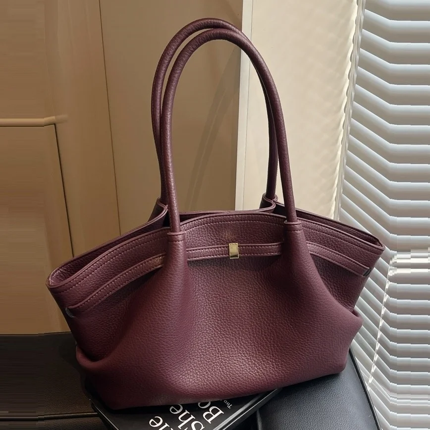 Luxury Bags Tote - Burgunderrote Damenhandtaschen, Luxus-Designer-Flügel-Tasche, weibliche Umhängetaschen, Pendler-Damen-Tragetasche,